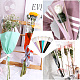 Magibeads 120pcs 6 couleurs opp sacs de bouquet de fleurs en plastique(ABAG-MB0001-02)-7