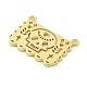 Halloween Theme Rack Plating Brass Pendants(KK-Z067-18G-01)-2