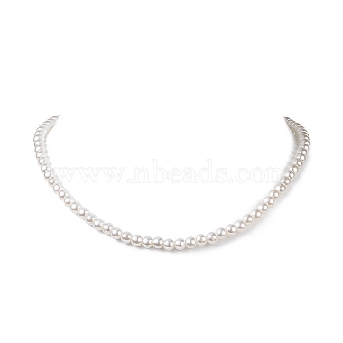 Acrylic Imitation Pearl Beaded Necklaces for Women(NJEW-JN04133)-4