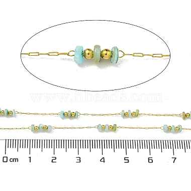 placage ionique (ip) 304 chaînes à maillons en acier inoxydable(CHS-Q008-01G-03)-2