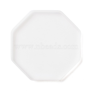 Diy восьмиугольная чашка коврик силиконовые Молды(X-DIY-E036-05)-3