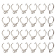12Pairs Brass & Resin Clip-on Earring Findings(FIND-UN0002-42)-1