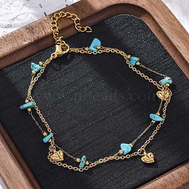 Heart Turquoise Bracelets