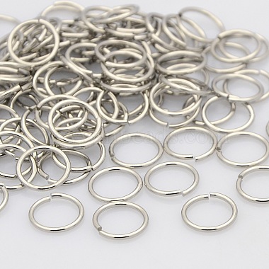 304 Stainless Steel Open Jump Rings Jump Rings(STAS-N015-04-10x1.2mm)-2