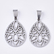 Non-Tarnish 201 Stainless Steel Pendants(STAS-N089-01P)-1