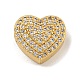 Rack Plating Brass Micro Pave Cubic Zirconia Beads(KK-C074-66G-02)-1