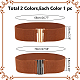 WADORN 2Pcs 2 Colors Polyester Elastic Corset Belts(AJEW-WR0002-20A)-2
