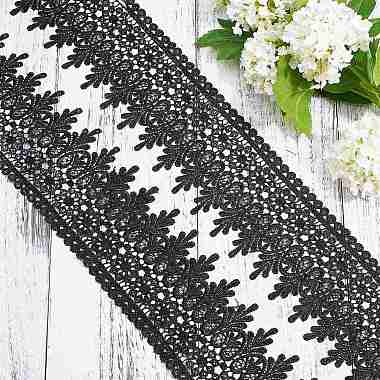 Lace Trim Nylon Ribbon(SRIB-WH0006-26B)-5