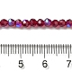 гальванизируйте прозрачное стекло бисер нитей(EGLA-A035-T3mm-L02)-4