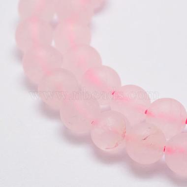 Natural Rose Quartz Beads Strands(G-K209-03B-6mm)-3
