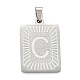 Non-Tarnish 304 Stainless Steel Pendants(STAS-K216-48C-P)-1