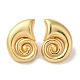 Rack Plating Brass Stud Earrings(EJEW-B062-32G)-1