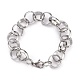 Tarnish Resistant 304 Stainless Steel Rolo Chain Bracelets(BJEW-Z011-13P)-1