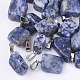 Natural Blue Spot Stone Pendants(G-Q996-26)-1