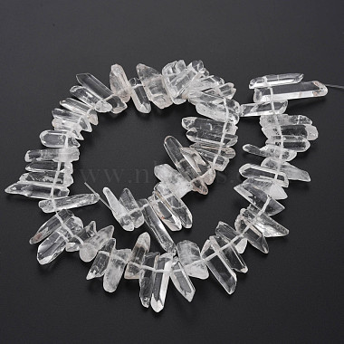 Natural Quartz Crystal Beads Strands(G-R435-09F)-3