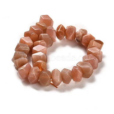 Natural Sunstone Beads Strands(G-N327-05-12)-3