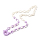 Acrylic Cable Chain Necklaces(NJEW-JN03626)-3