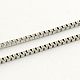 304 Stainless Steel Box Chain Necklaces(NJEW-R223-02)-2
