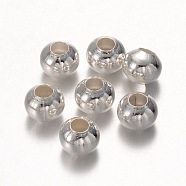 Silver, 8mm, Hole: 2.5~3mm(E188Y-S)