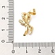 Rack Plating Brass Micro Pave Clear Cubic Zirconia Pendants(KK-A206-05A-G)-3