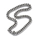 304 Stainless Steel Cuban Link Chain Necklaces(NJEW-P288-27P)-1