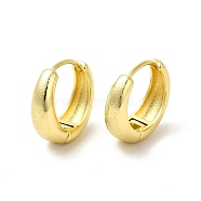 Rack Plating Brass Hinged Thick Hoop Earrings for Women, Cadmium Free & Nickel Free & Lead Free, Real 18K Gold Plated, 15.5x16.5x6mm, Pin: 0.7mm(EJEW-E270-19G)