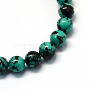 Synthetic Turquoise Gemstone Bead Strands(TURQ-S280-8mm-04)-2