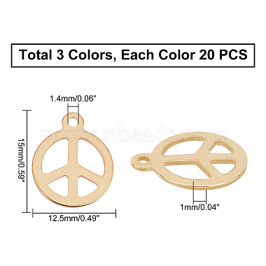 60Pcs 3 Colors 304 Stainless Steel Pendants(STAS-UN0028-38)-5