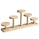 5-plateau rond en bois à fente pour figurines(PAAG-PW0017-05E)-1