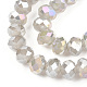 perles en verre plaquent brins(EGLA-A034-J8mm-B09)-3