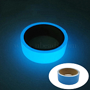 Glow in The Dark Tape, Fluorescent Paper Tape, Luminous Safety Tape, for Stage, Stairs, Walls, Steps, Exits, Royal Blue, 0.5cm, about 5m/roll(LUMI-PW0001-137A-05)