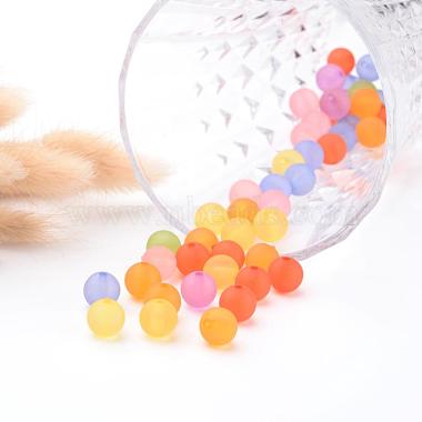 Round Transparent Acrylic Beads(PL705M)-3