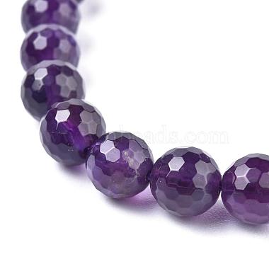 Natural Amethyst Beads Strands(G-C073-8mm-3)-6