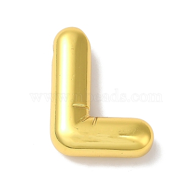 Golden Letter L 304 Stainless Steel Pendants