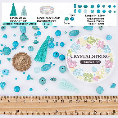 DIY Stone Bracelet Making Kit(DIY-NB0009-30)-2