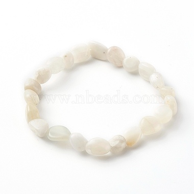 White Moonstone Bracelets