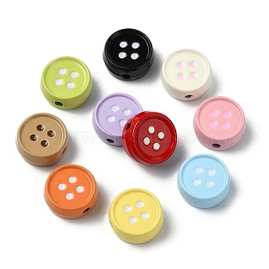 40Pcs 10 Colors Alloy Enamel Beads(FIND-CJ0004-68)-8