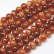 Natural Striped Agate/Banded Agate Beads Strands(G-G591-10mm-03)-1