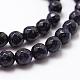 Synthetic Blue Goldstone Beads Strands(G-D840-14-4mm)-3