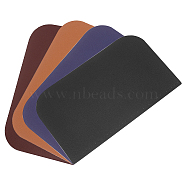 WADORN 4Pcs 4 Colors Imitation Leather Bag Flip Cover, Sew on Bag Accessories, Mixed Color, 13~13.1x21.9x0.2cm, 1pc/color(FIND-WR0010-45)