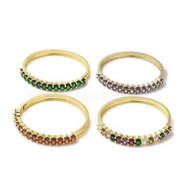 Mixed Color Cubic Zirconia Bangles