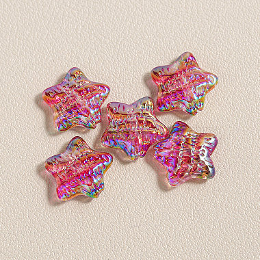 15Pcs Printed Resin Beads(RESI-CJC0006-036P)-1