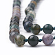 Natural Indian Agate Beaded Multi-strand Necklaces(NJEW-S408-01)-2