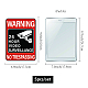 防水PVC警告標識ステッカー(DIY-WH0237-016)-2