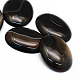 Oval Dyed Natural Striped Agate/Banded Agate Cabochons(G-R349-30x40-13)-1