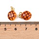 Brass Resin Pendants(KK-Z146-10A-G)-4