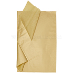 20Pcs Wrapping Paper, Flower Bouquet Wrapping Paper Decoration, Rectangle, Goldenrod, 660x500x0.01mm(DIY-SP0004-02L)