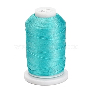 Nylon Thread, Sewing Thread, 3-Ply, Cyan, 0.3mm, about 500m/roll(NWIR-E034-A-20)