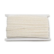Polyester Lace Trim, for Curtain, Home Textile Decor, Beige, 3/8 inch(9.5mm)(OCOR-K007-02A)