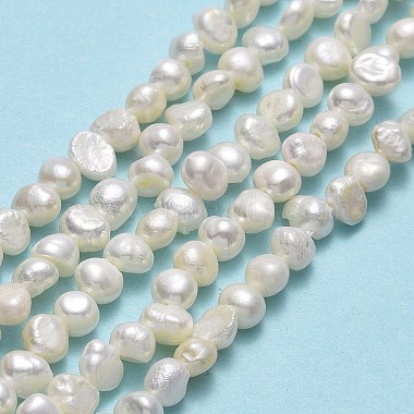 brins de perles de culture d'eau douce naturelles(PEAR-A005-05E)-2